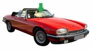 Front Windshield Glass Jaguar XJ-S 2 Door Convertible 1989-1993