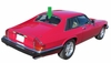 Rear Back Window Glass Jaguar XJ-S 2 Door Coupe 1986-1991