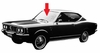 Front Windshield Glass Toyota Corona 2 Door Hardtop 1970-1973