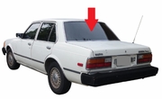Rear Back Window Glass Toyota Corona 4 Door Sedan 1979-1982