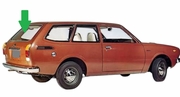 Rear Back Window Glass Toyota Corolla 2 Door Station Wagon 1975-1979
