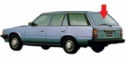 Rear Back Window Glass Toyota Corona 4 Door Station Wagon 1979-1982
