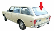 Rear Back Window Glass Toyota Corona 4 Door Station Wagon 1970-1973