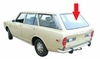 Rear Back Window Glass Toyota Corona 4 Door Station Wagon 1970-1973