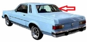 Back Window Glass Ford Granada 2 Door Sedan 1975-1980