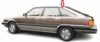 Quarter Glass Driver Side Toyota Camry 1983-1986 4 Door Hatchback