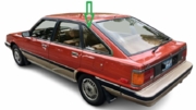 Quarter Glass Passenger Side Toyota Camry 1983-1984 4 Door Sedan