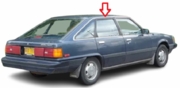 Rear Door Glass Driver Side Toyota Camry 1983-1986 4 Door Sedan