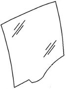 Rear Door Glass Passenger Side BMW 550 2004-2010 4 Door Sedan