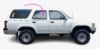 Rear Door Glass Passenger Side Toyota 4Runner 1990-1995 4 Door Utility