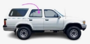 Rear Door Glass Passenger Side Toyota 4Runner 1990-1995 4 Door Utility
