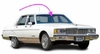 Windshield Front Glass Cadillac Deville 2 Door Coupe 1980-1986