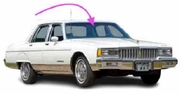 Windshield Front Glass Cadillac Deville 4 Door Sedan 1985-1990