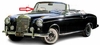 Windshield Front Glass Mercedes Benz 220S 2 Door Convertible 1956-1962