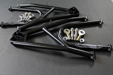ALTERNATIVE IMPACT TRUE CLEARANCE 34" A-ARM & SPINDLE KIT FOR 2017-2026 G4 & G5 WITH STEERING TIE RODS & EAXTRA BALL JOINTS