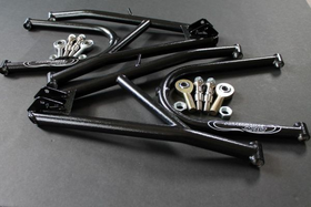 ALTERNATIVE IMPACT TRUE CLEARANCE 34" A-ARM & SPINDLE KIT FOR 2017-2026 G4 & G5 WITH STEERING TIE RODS & EAXTRA BALL JOINTS