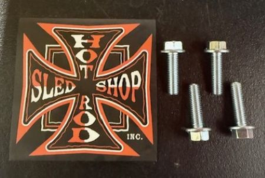 HELIX BOLTS --- HEX HEAD FOR SKI-DOO 2008-2027 QRS STYLE- GRADE 10.9 BLACK OXY OR TITANIUM