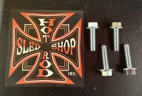 HELIX BOLTS --- HEX HEAD FOR SKI-DOO 2008-2027 QRS STYLE- GRADE 10.9 BLACK OXY OR TITANIUM