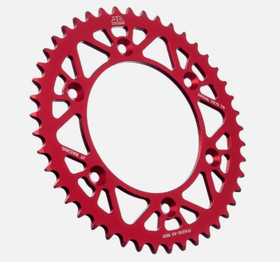 JT REAR SPROCKETS RED ALUMINUM RACELITE 2T 250-300 MODELS ONLY