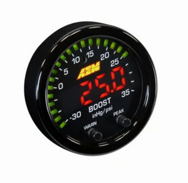 AEM BOOST GAUGE KIT 0-35 PSI #30-0306