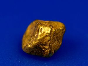 0.79 Gram Octahedron Gold Crystal (SOLD)