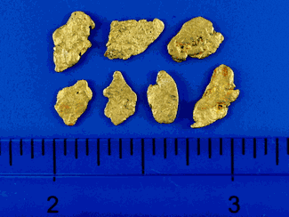 1.95 Gram California Gold Nuggets (SOLD)