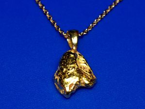 2.64 Gram Alaskan Gold Nugget Pendant (SOLD)