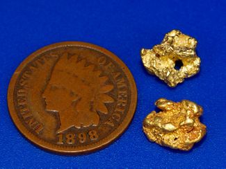 2.85 Gram Nevada Gold Nuggets (SOLD)