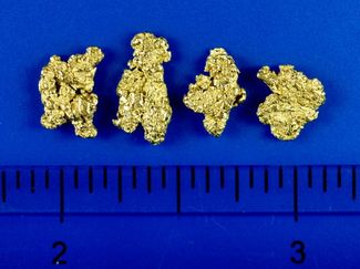 2.92 Gram Montana Gold Nuggets (SOLD)