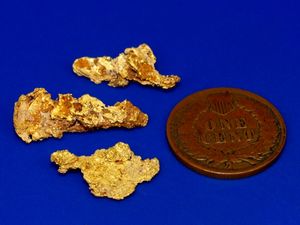 3.10 Gram Crystalline Gold Specimens (SOLD)