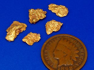 3.28 Gram California Gold Nuggets (SOLD)