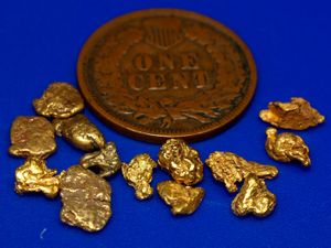 3.35 Gram North Carolina Gold Nuggets (SOLD)