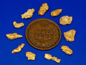 3.45 Gram California Gold Nuggets (SOLD)