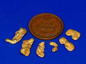 3.54 Gram California Gold Nuggets (SOLD)