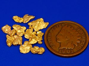 3.70 Gram Arizona Gold Nuggets (SOLD)