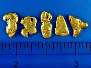 4.33 Gram California Gold Nuggets (SOLD)