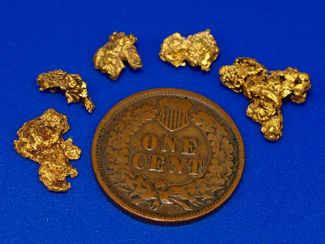 4.24 Gram California Gold Nuggets (SOLD)