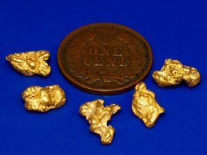 5.88 Gram Australia Gold Nuggets (SOLD)