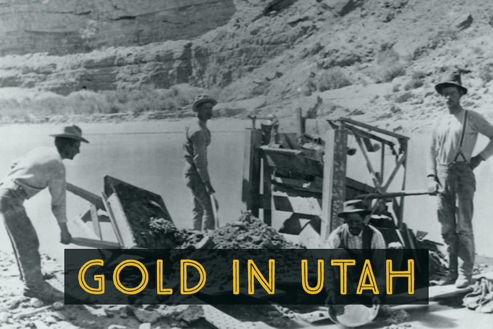 Where to find Gold in Utah. Panning and Prospecting.