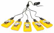 GA-PA-1-MC5-UK Multi-unit (5) Power Adaptor, UK Version (United Kingdom)