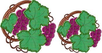 Grapevine Medallion for 5"x7" & 6"x10"