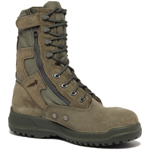 Belleville 610Z ST Hot Weather USAF Side Zip Steel Toe Tactical Boot