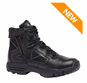 Tactical Research TR996Z WP Side Zip Waterproof 6in Uniform Boot