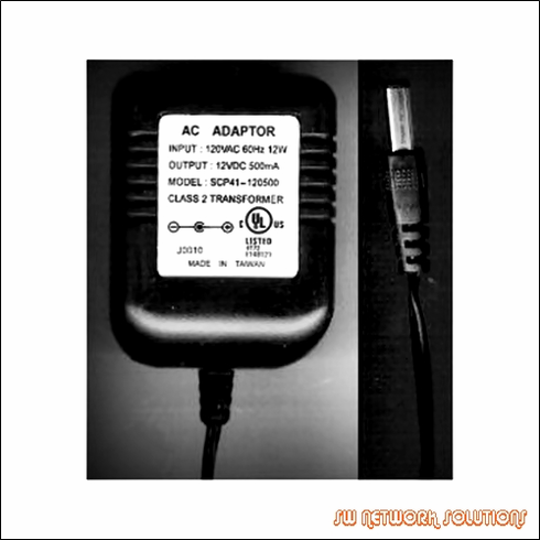 10W AC ADAPTER P/N SCP41-120500