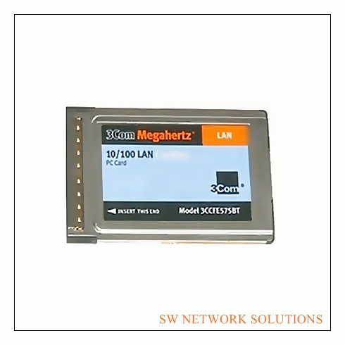 3COM 10/100 LAN ETHERNET 32BIT CARDBUS PC PCMCIA CARD NEW p/n 3CCFE575BT