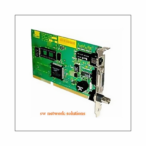 3COM ETHERLINK III ISA 509b 10BASE T RJ45 & AUI CARD p/n 3C509B-C 