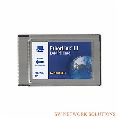3COM ETHERLINK III LAN PC CARD PULLED p/n 3C589D