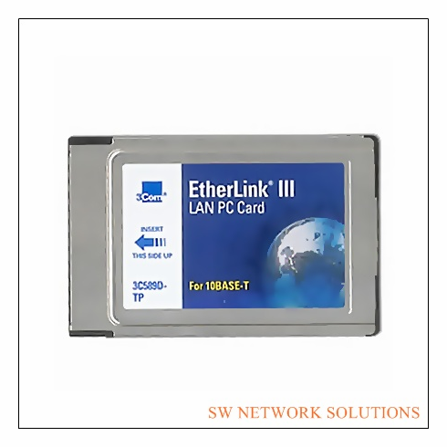 3COM ETHERLINK III LAN PC CARD PULLED p/n 3C589D-TP