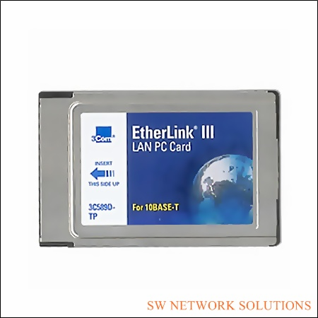 3COM ETHERLINK III LAN PC CARD PULLED p/n 3C589D-TP