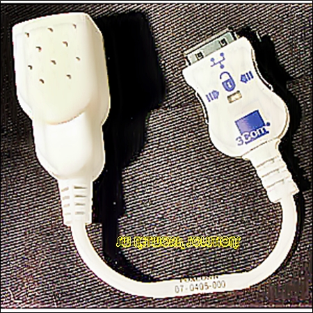 3COM ETHERNET PCMCIA DONGLE p/n 07-0405-000